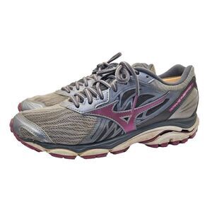 Mizuno Women's Wave Inspire 14 Running Shoes Sneakers‎ Size 10.5 Gray Purple